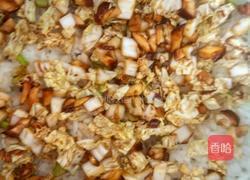 白菜焖饭的做法图解3