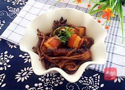 红烧肉炖蘑菇的做法图解8