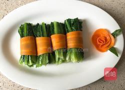 麻汁油麦菜的做法图解6