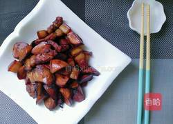 杏鲍菇红烧肉的做法图解6