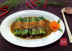 麻汁油麦菜的做法图解8