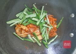 小炒虫草花的做法图解5