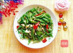 青椒肉沫的做法图解10