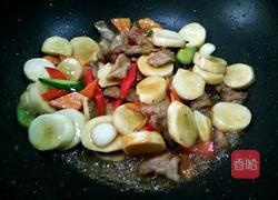 杏鲍菇炒肉的做法图解12