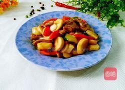 杏鲍菇炒肉的做法图解13