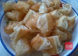 黄瓜拌油条的做法图解2