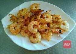 咸蛋黄焗虾的做法图解9