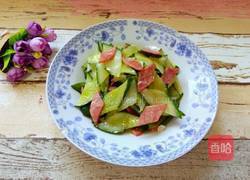 火腿黄瓜的做法图解10