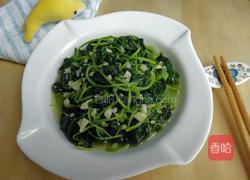 炒红薯叶的做法图解7