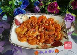 蒜爆大虾的做法图解4