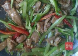 小炒黄牛肉的做法图解4