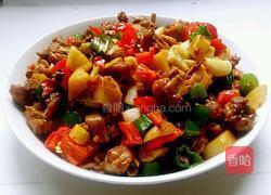 姜葱炒鸡的做法图解16