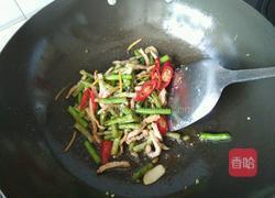 豆角炒肉丝的做法图解6