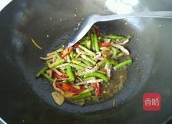 豆角炒肉丝的做法图解7