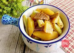 土豆烧豆角的做法图解8
