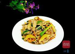 三鲜炒面的做法图解9