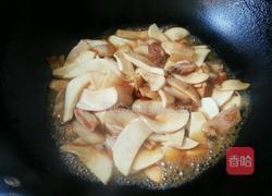 鸡腿菇炒肉片的做法图解6