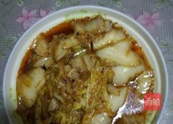 虾油白菜的做法图解4