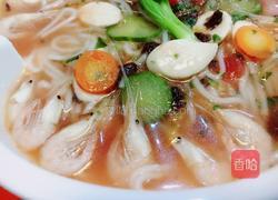 宝宝辅食－鲜虾鱼肠面的做法图解3
