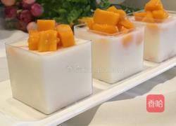 芒果牛奶布丁的做法图解8