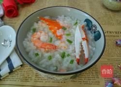 虾蟹粥的做法图解7