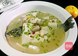青菱鲫鱼豆腐汤的做法图解19