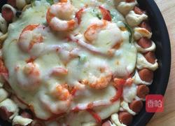 海陆花边披萨的做法图解13