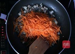 红萝卜炒饭的做法图解9