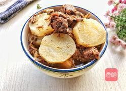 白萝卜炖肉的做法图解9