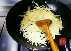 土豆丝炒辣椒的做法图解4