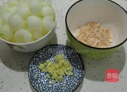 海米炒冬瓜的做法图解3