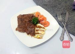 法式黑椒牛排的做法图解9