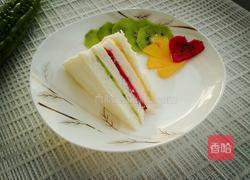 吐司水果三明治的做法图解5