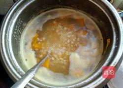 南瓜薏米羹的做法图解5