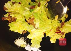 卷心菜炒牛肉的做法图解11