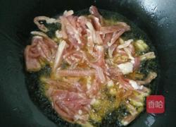 木耳干豆腐炒肉丝的做法图解4