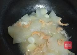 冬瓜炒虾米的做法图解3