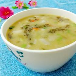 酸菜芋头汤的做法[图]
