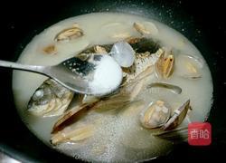 蛤蜊汆鲫鱼的做法图解9