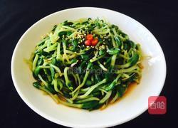 凉拌豆苗～的做法图解5