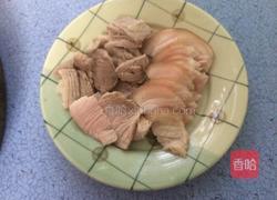 香干回锅肉的做法图解5