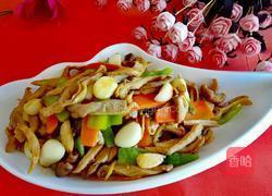 大蒜烧肚条的做法图解9