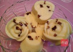 雪枣蒸蛋糕的做法图解7