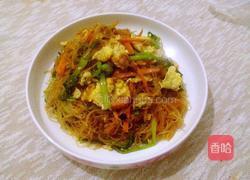 炒米线的做法图解9