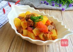 番茄土豆炖牛肉的做法图解16
