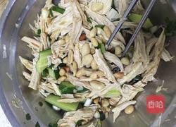 腐竹黄瓜清拌花生米的做法图解7