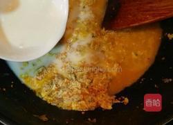 蟹黄豆腐煲的做法图解5