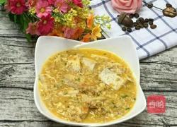 蟹黄豆腐煲的做法图解7