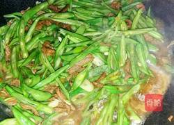 豆角炒肉的做法图解9