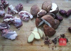 香菇炖鸭的做法图解2